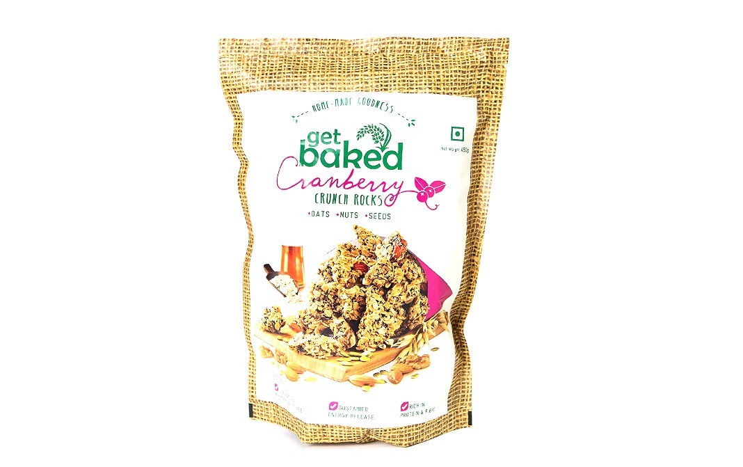 Get Baked Cranberry Crunch Rocks    Pack  450 grams